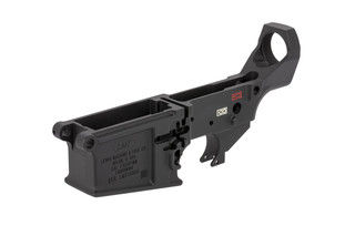 Lewis Machine Tool stripped MWS lower receiver features is ready for ambidextrous controls